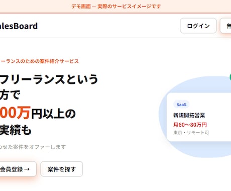 マッチングサイトをそのまま使える状態で納品します 自社サービスを持ちたい/副業・複業で収益化したい方へおすすめ イメージ1