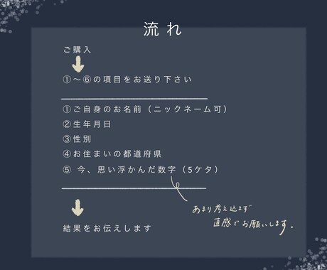 あなたの【 おみくじ 】をお引きいたします １つの"目安"にして頂ければ幸いです◎ イメージ2