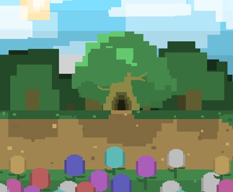 ドット絵の制作をします 自分の創作・オリジナルキャラをドット絵にしたい方へ イメージ2