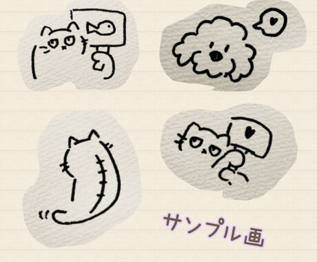 ゆるい挿絵からしっかりした立ち絵まで描きます ゆるかわなイラストからしっかりしたアイコンまで幅広く描きます イメージ2