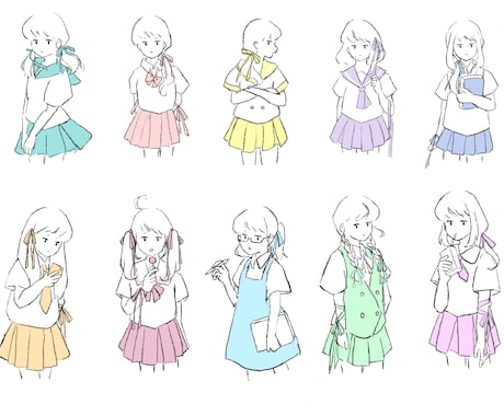 SNSのイラストを描きます 優しくてかわいいSNSのイラストを描きます イメージ1