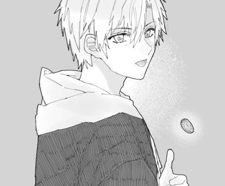 最短1日納品●シンプルな線画イラスト描きます SNSアイコン、ヘッダーなどにいかがですか？ イメージ2