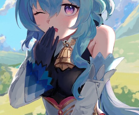 商用OK!雰囲気のある厚塗りイラストを描きます ぱっと目を引く一枚絵が必要な方へ イメージ2
