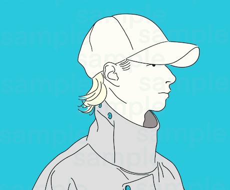 写真を元に目の引くイラスト描きます 【商用OK】バースデープレゼントや表紙のイラストなどに イメージ1