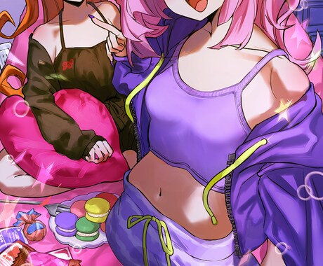 10000円から！絵描きます タッチの残る雰囲気のあるイラストをお届けします イメージ2