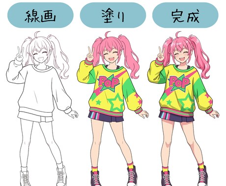 5名様限定で最低2000円～でイラスト作成します オープン記念価格限定５名様限定 イメージ2