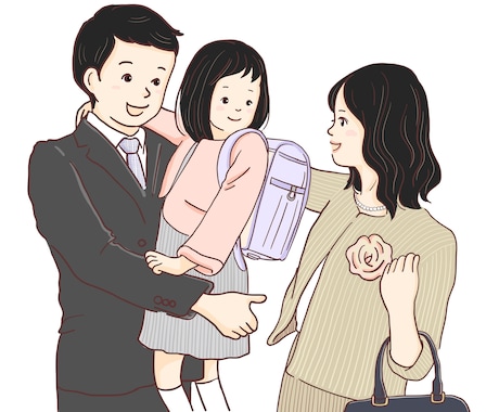 季節のイラストを届けます 大事な思い出やイベント。心が伝わるように丁寧に描きます イメージ2