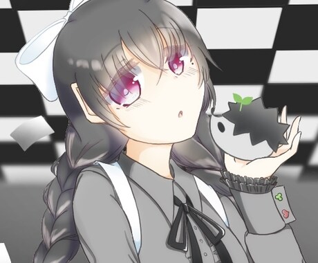 可愛い女の子のアイコン制作します 貴方が可愛いと思う女の子描きます！ イメージ2