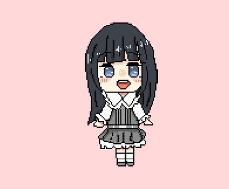 ドットであなたのキャラを描きます ミニキャラのドットを描かせていただきます イメージ2
