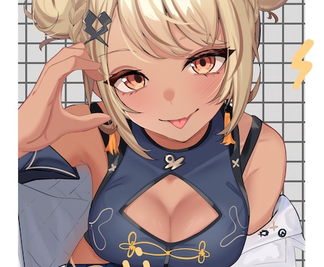 歌ってみた•配信動画サムネイル描きます ダイナミックなイラストでSNSをバズらせましょう！ イメージ2