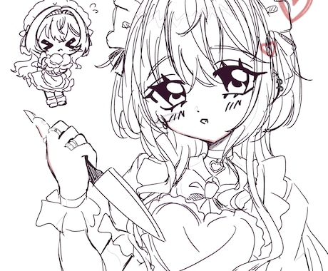 ラクガキ風おまかせイラスト描きます ラクガキですので細かな修正は致しません イメージ1