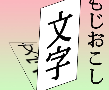 画像・PDFから文字起こし致します お試し価格！Wordによる文字入力代行サービス！ イメージ1