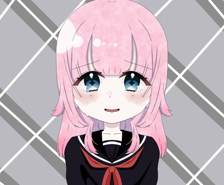 SNSのアイコンにおすすめします 貴方にぴったりなアイコン描きます2日、3日以内に納品可能です イメージ2