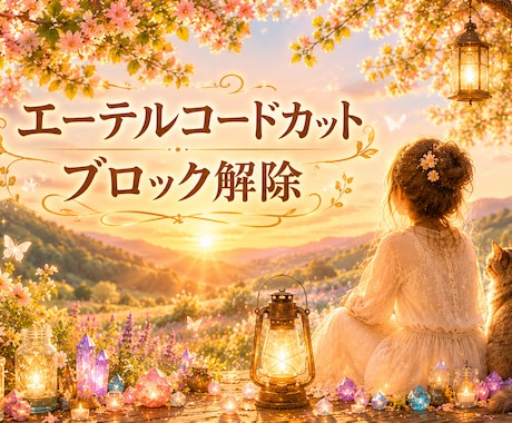 お得5つ★エーテルコードカット・ブロック解除します 生きづらさ・イライラ・モヤモヤ・執着・依存・不安・良い関係 イメージ1