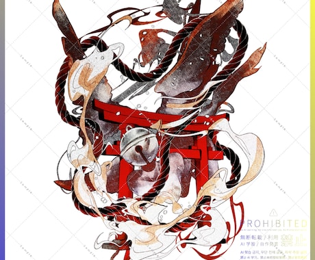 立ち絵-和風塗り-制作します バストアップ・膝上・全身まで！ イメージ2