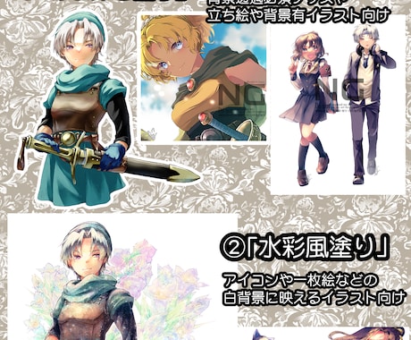 低価格・高クオリティのアイコン描きます 価格以上のクオリティでご満足頂けるアイコンを描きます！ イメージ2