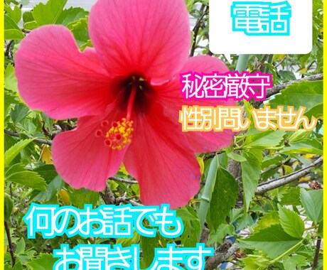 皆様のお話お聞きします ♪サクッと何気ないお話から深いお話まで.｡*･ﾟﾟ イメージ1