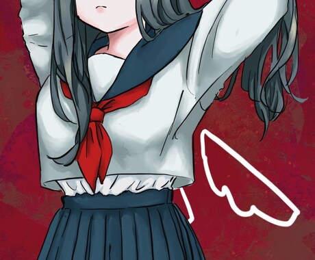 イラストお描きします ポップ調から厚塗りまで対応できます イメージ2