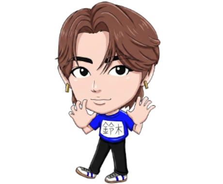 似顔絵デジタルイラスト描きます イメージ1