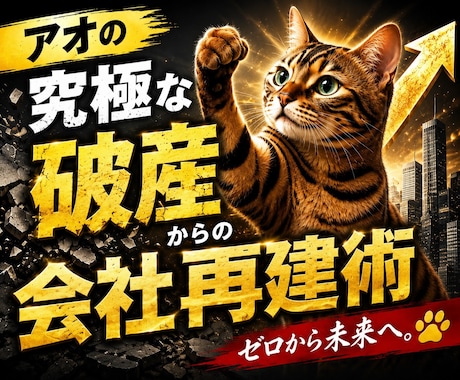 負債1.6億から復活した経営者が裏技含めて教ます 実体験だから話せる。弁護士も教えてくれない準備と判断を提供 イメージ1
