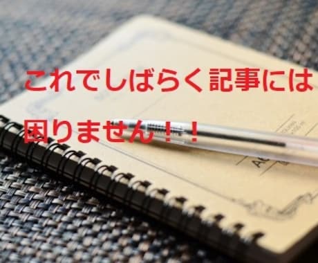 ブログ更新に必要な記事を提供します ブログ初心者向け！書く記事が分らない時にご利用ください♪ イメージ1