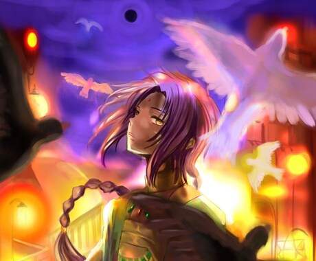 厚塗りイラスト描かせていただきます あなたのオリジナルキャラクターを厚塗りで描きます イメージ2