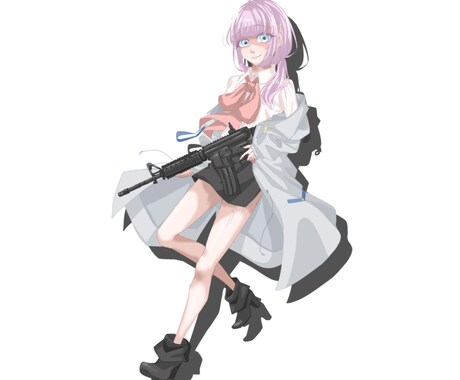 全身立ち絵描きます 立ち絵、TRPG立ち絵、単色立ち絵etc… イメージ2
