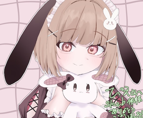 1枚絵・立ち絵・Live2D用など描きます イラスト制作（1枚絵・立ち絵・アイコン・Live2D用など） イメージ2