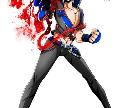 ゲーム用 サイト用 キャラ立ち絵描きます イメージは固まってるけど立ち絵にするのが面倒な方向け イメージ1