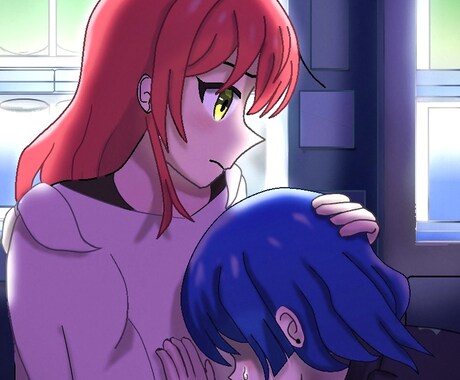 書いたアニメ創作を絵にします SNS等に投稿したアニメSSを絵にして見ませんか？ イメージ2