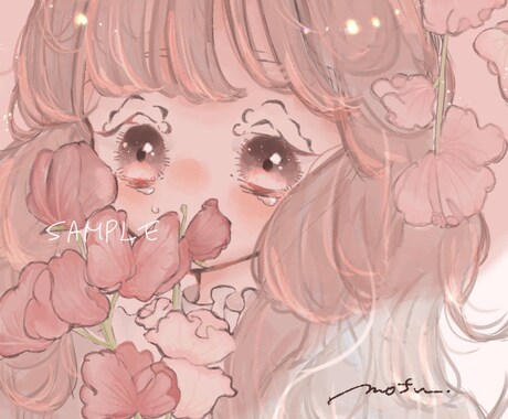 ゆるふわ可愛い!snsアイコンやイラスト描きます とびきり可愛いを詰め込みたい方へ イメージ1