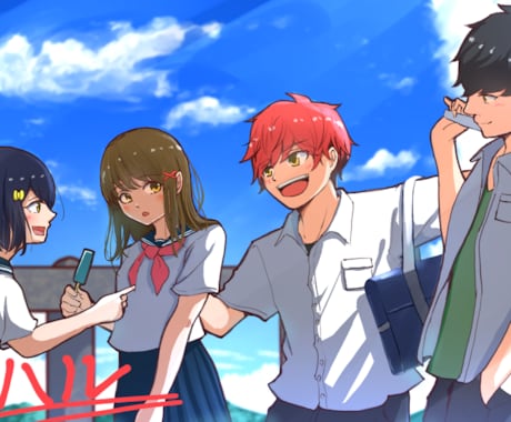 アイコンイラストやMVイラストなど承ります １週間以内に高品質＆早期納品します！ イメージ2