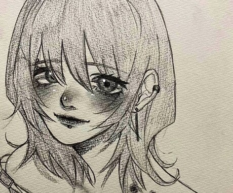アナログであなた専用のイラスト作成いたします SNSのアイコンや、動画の挿絵などが必要な方へ イメージ2