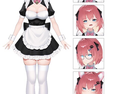 超！表情豊かなLive2Dモデル作ります 初心者の方にも寄り添って制作させていただきます！ イメージ2