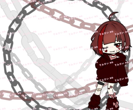 ミニキャラを描きます アイコン用のキャラクターが欲しい方どうでしょうか? イメージ2