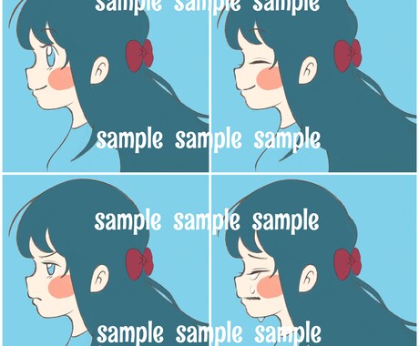 あなたの理想のかわいい女の子イラスト描きます 自分だけのＳＮＳアイコンで個性を出そう！ イメージ1