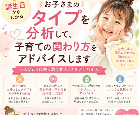 誕生日からわかる子育てタイプ分析します その声かけ正しいですか？当たり前がストレスになることも イメージ1