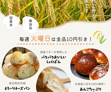 各種チラシ作成いたします 最安値に挑戦!!最短即日納品可能です。 イメージ2