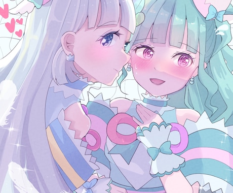 可愛い絵柄でイラストお描きします SNS・その他活動で使用できるイラストが欲しい方へ イメージ1