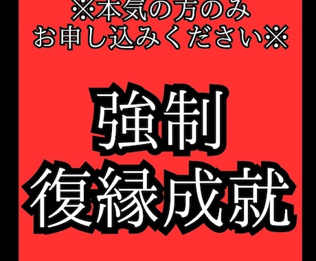 何をしても効果がなかったあなたへ復縁成就させます 本気の人限定です。限られた人にしか受けられない伝説の秘術 イメージ1