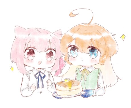 SNS用のアイコン作成を募集しております かわいい系のアイコンイラストを頑張ります イメージ2