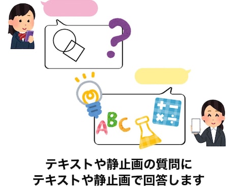 1ヶ月間チャットスタイルで学習指導をします 大学数学とその他専門科目に関する質問に回答します イメージ2