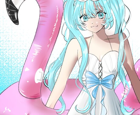 修正何度でも！可愛いイラストをお届けします 1枚絵・ミニキャラ・立ち絵・アイコンなども対応可◎ イメージ2