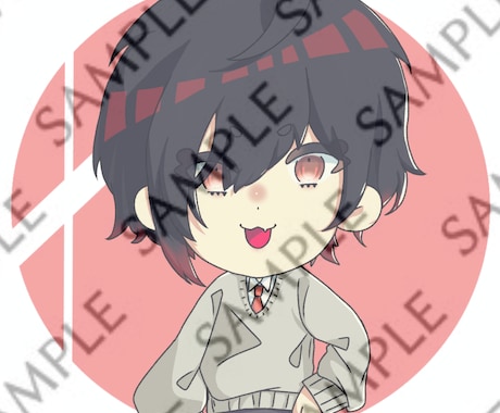 アイコン用ミニキャライラストを描きます かわいいアイコン欲しくないですか？ イメージ2