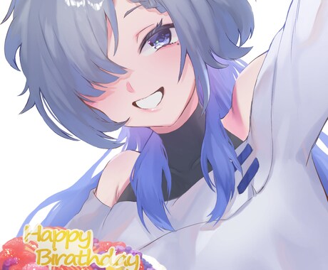 イラスト作成します 歌ってみた・立ち絵・SNSアイコン等々、イラストお描きします イメージ2