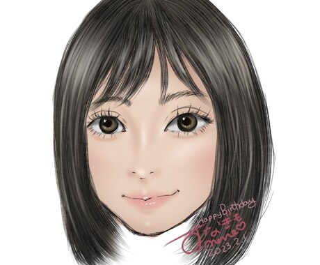 似顔絵かきます 誕生日、お祝い事、アイコン利用などなど！ イメージ2