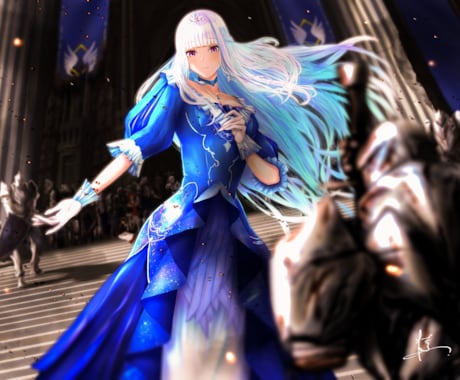 配信用サムネイル・MV用等のイラストを制作します 某写真SNSでフォロワー１万人以上のプロが描きます イメージ1