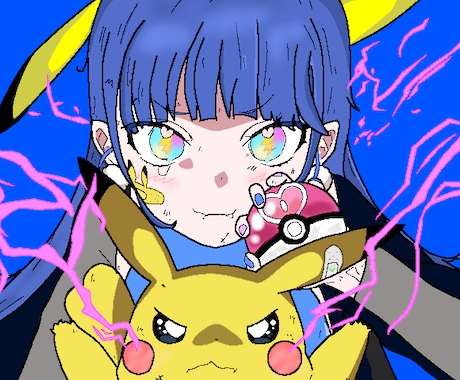 歌ってみた動画のイラスト描きます イメージ1
