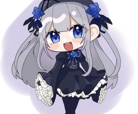 かわいいミニキャラ描きます 最短2日で活動用や観賞用におすすめのイラストをお届け！ イメージ1