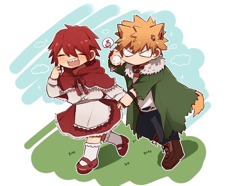 二次創作/オリジナル/描きます かわいいイラストをお届けします イメージ1